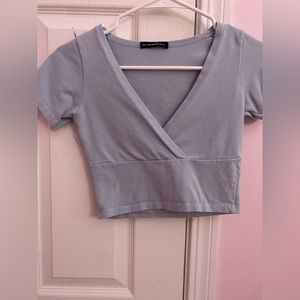 Baby Blue Brandy Melville Top